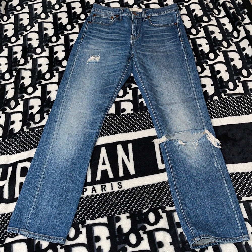 Madewell Straight Crop Jean
